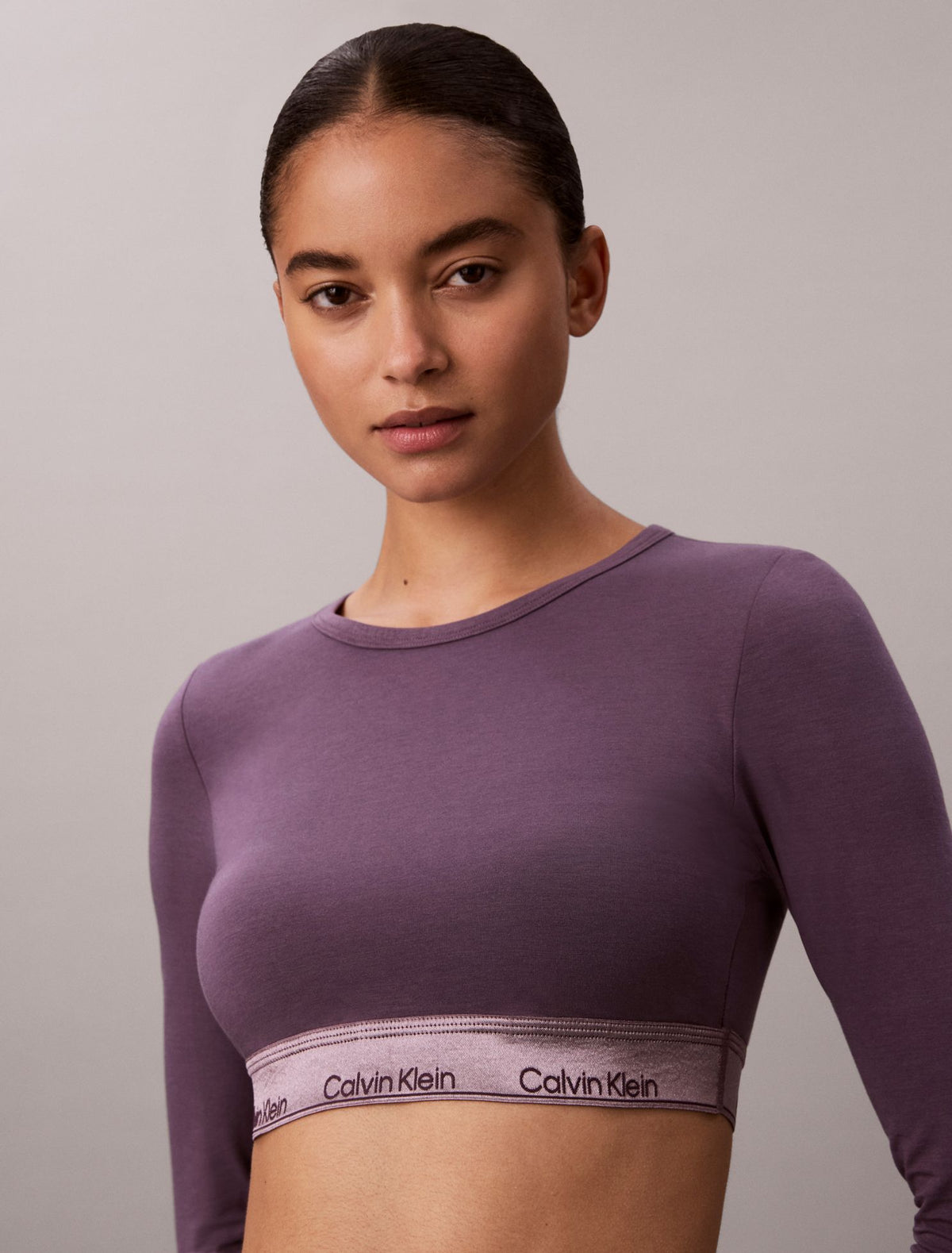 Icon Cotton Modal Metallic Bralette - Calvin Klein Underwear