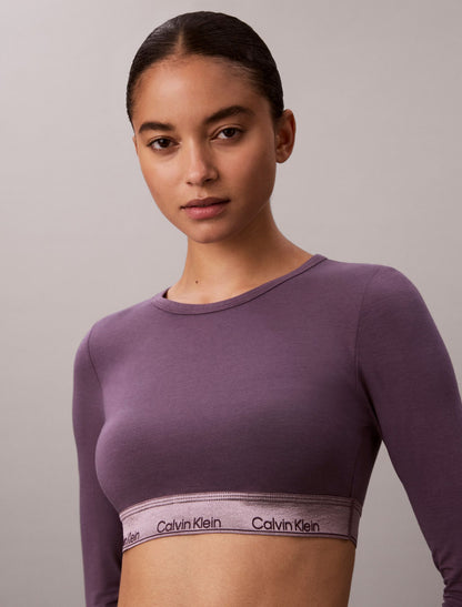 Icon Cotton Modal Metallic Bralette - Calvin Klein Underwear