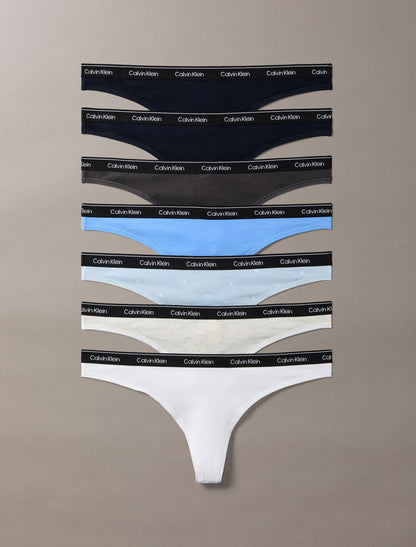 Icon Logo 7-Pack Thong - Calvin Klein Underwear
