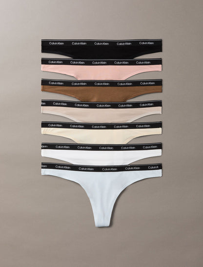 Icon Logo 7-Pack Thong - Calvin Klein Underwear