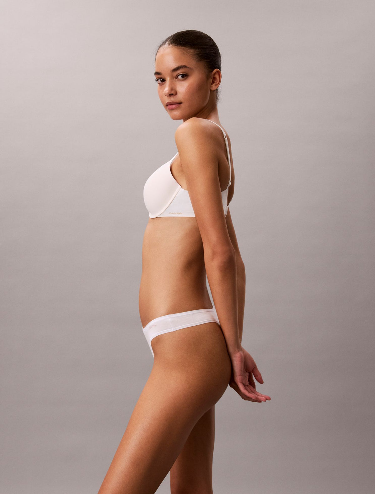 Ideal Cotton Thong - Calvin Klein Underwear