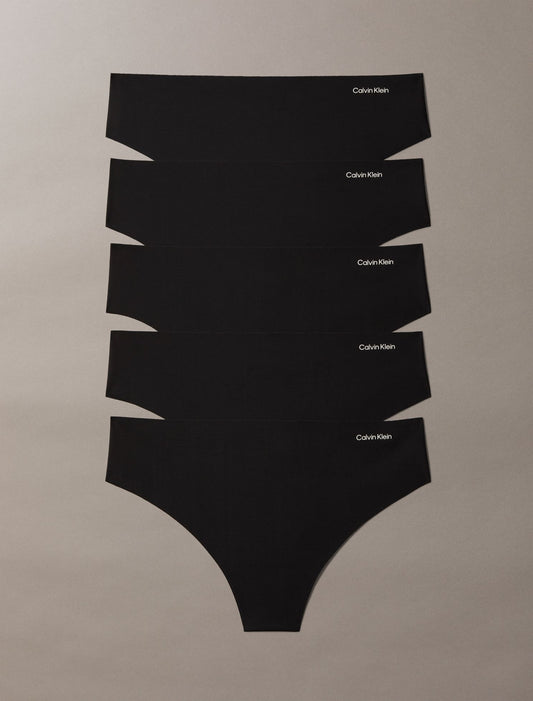 Invisibles Microfiber Stretch 5-Pack Thong - Calvin Klein Underwear