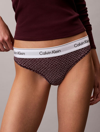 Icon Cotton Modal Thong - Calvin Klein Underwear