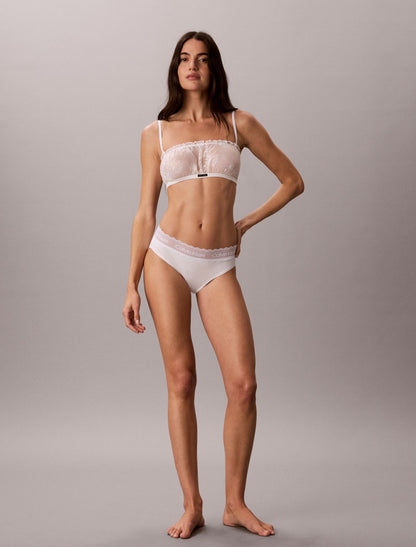 Icon Cotton Lace Trim Bikini - Calvin Klein Underwear