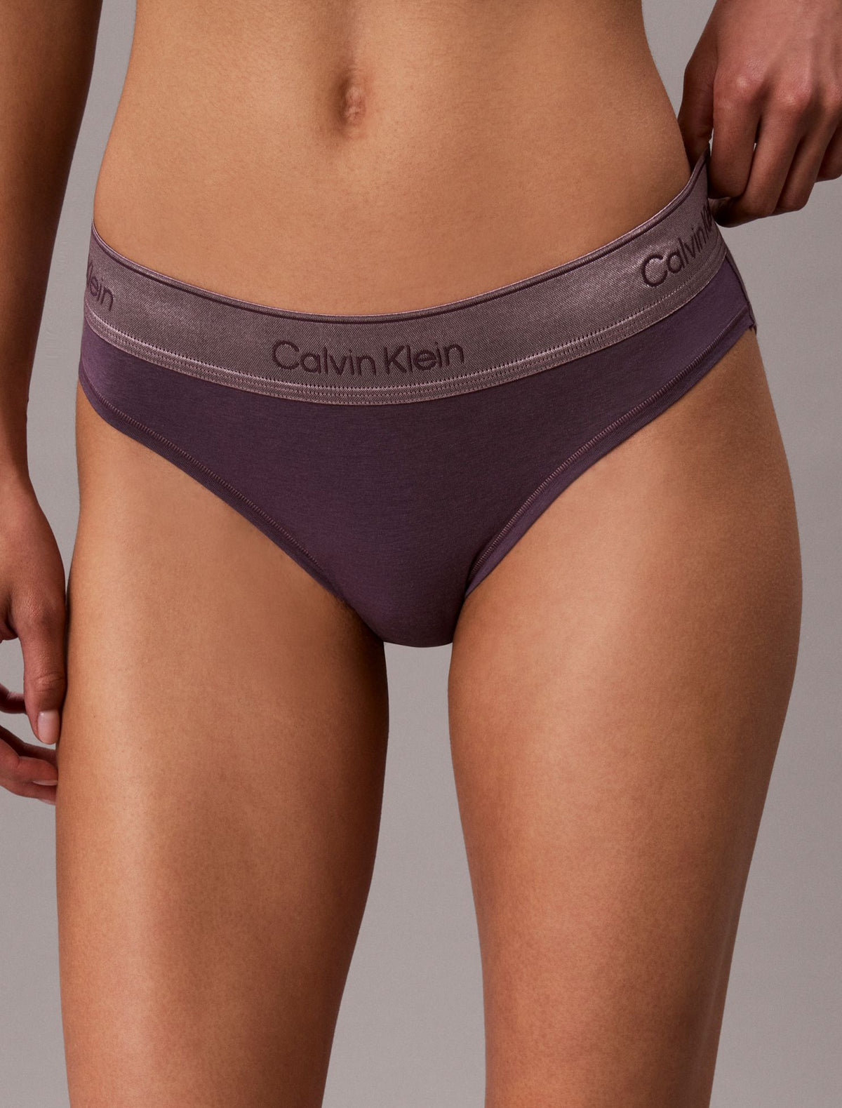 Icon Cotton Modal Metallic Bikini - Calvin Klein Underwear