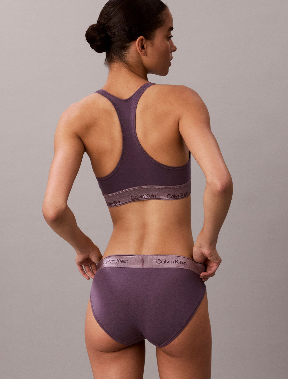Icon Cotton Modal Metallic Bikini - Calvin Klein Underwear