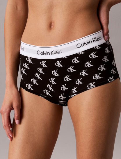 Icon Cotton Modal Boyshort - Calvin Klein Underwear