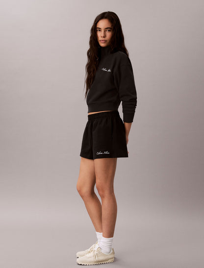 Logo Cotton Jersey Sleep Short - Calvin Klein Underwear