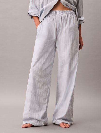 Cotton Poplin Sleep Pants - Calvin Klein Underwear