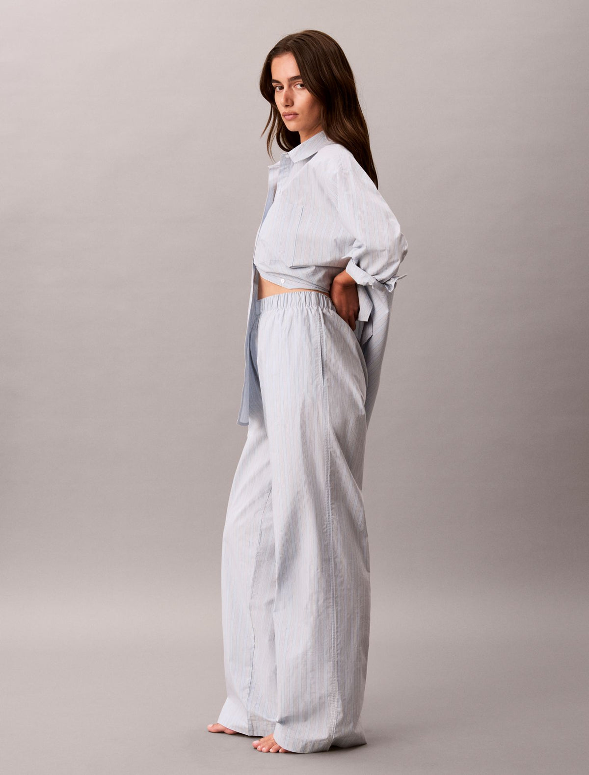 Cotton Poplin Sleep Pants - Calvin Klein Underwear