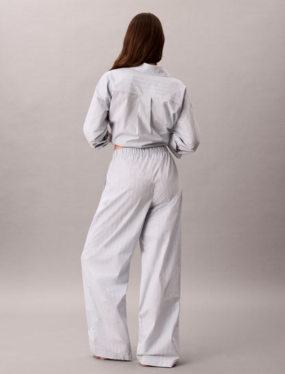Cotton Poplin Sleep Pants - Calvin Klein Underwear