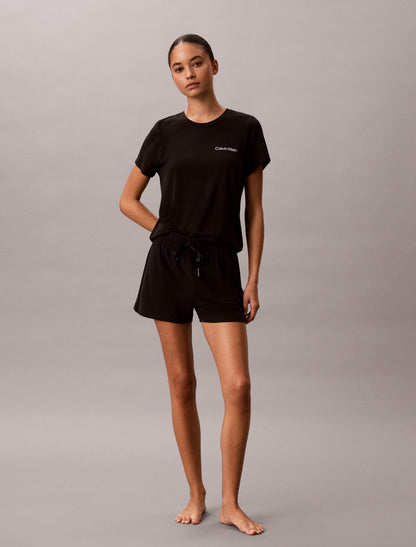 Viscose Cotton Blend Tee and Shorts Set - Calvin Klein Underwear