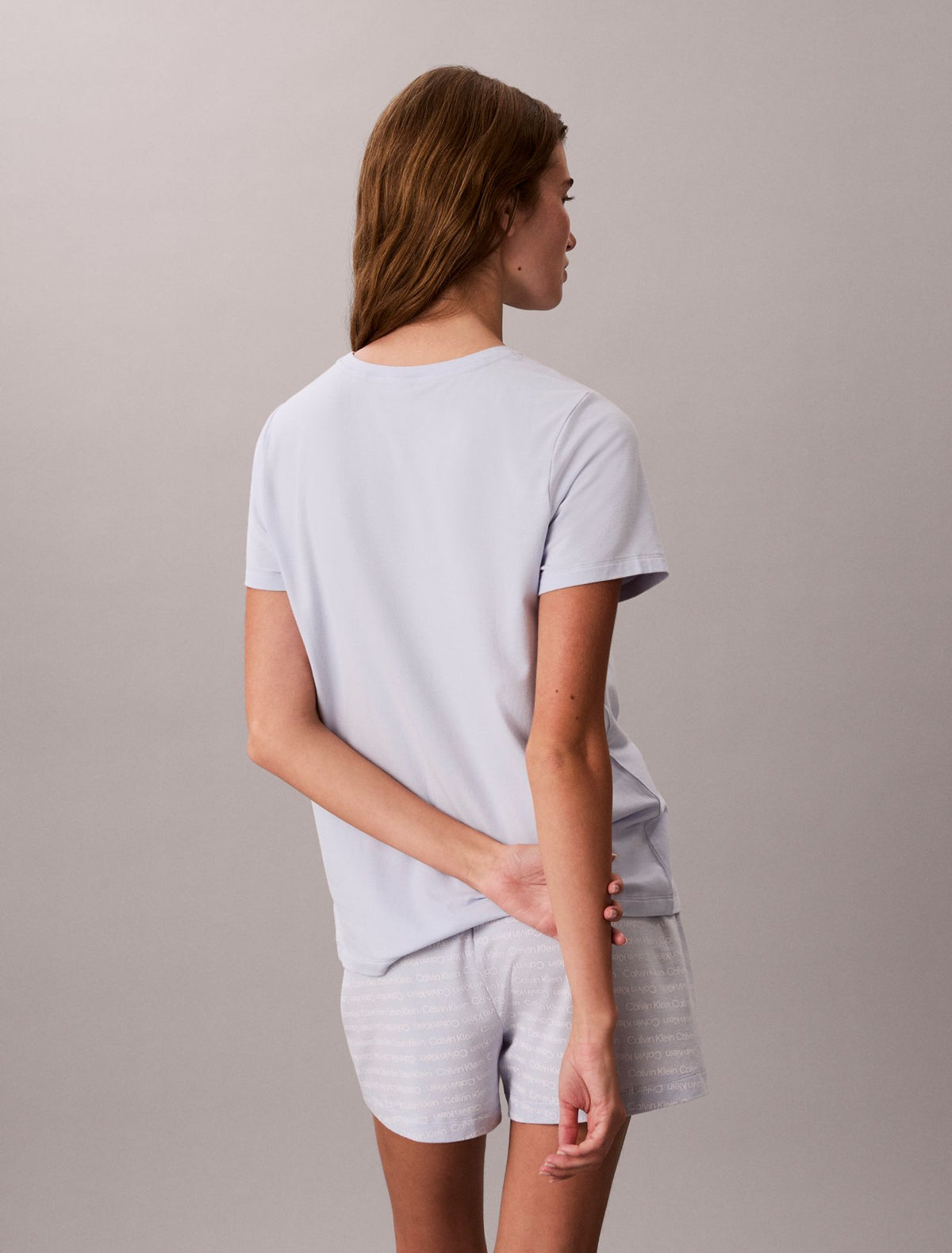 Viscose Cotton Blend Tee and Shorts Set - Calvin Klein Underwear
