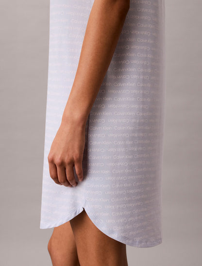 Viscose Cotton Blend Night Shirt - Calvin Klein Underwear