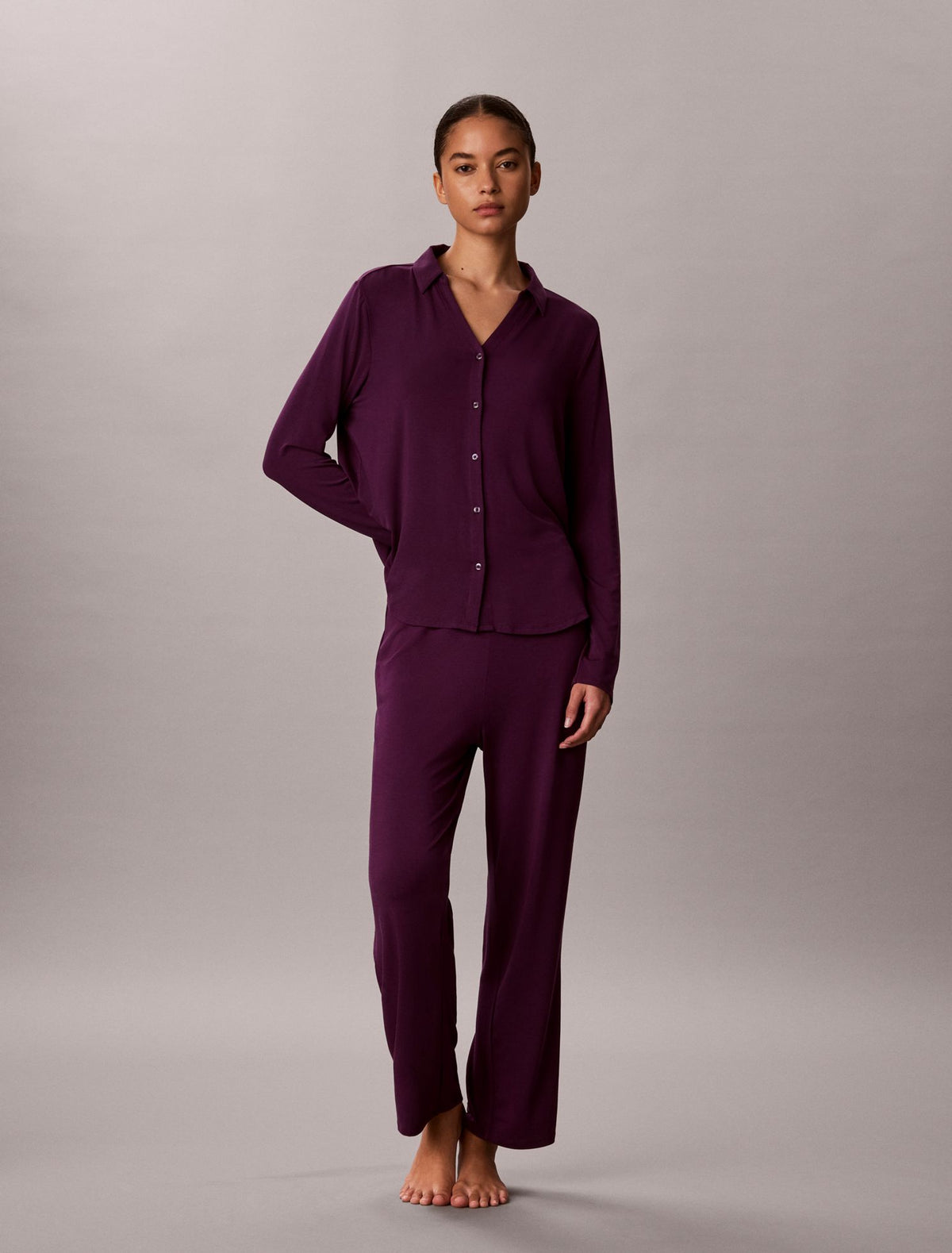 Ultra Soft Modal Shirt and Pants Set - Calvin Klein Underwear