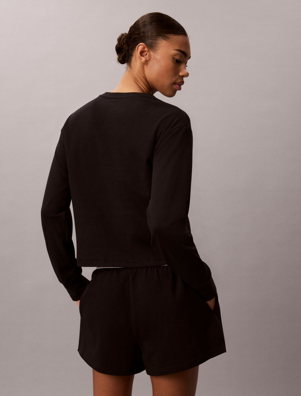 Terry Lounge Relaxed Crewneck Sweatshirt - Calvin Klein Underwear