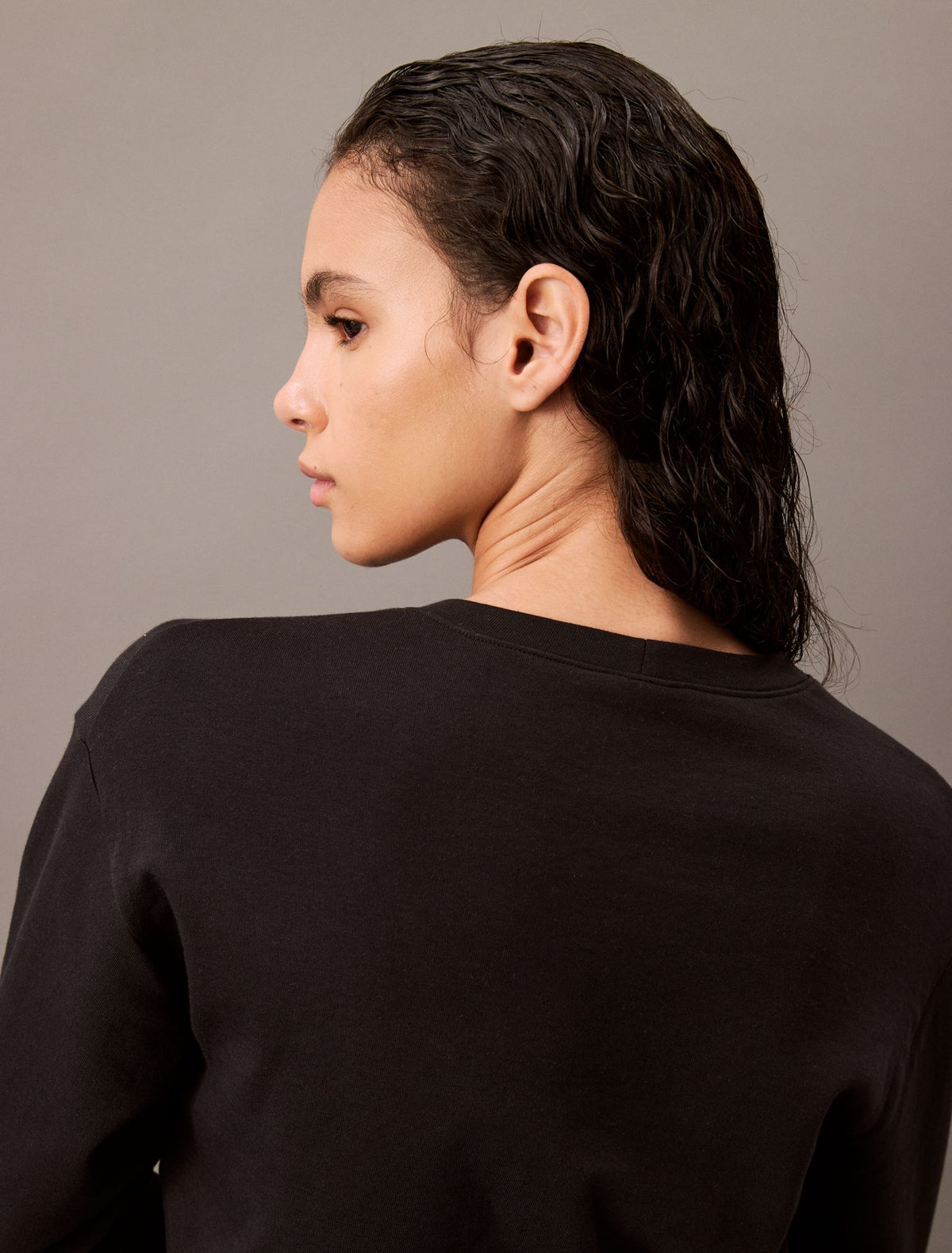 Terry Lounge Relaxed Crewneck Sweatshirt - Calvin Klein Underwear