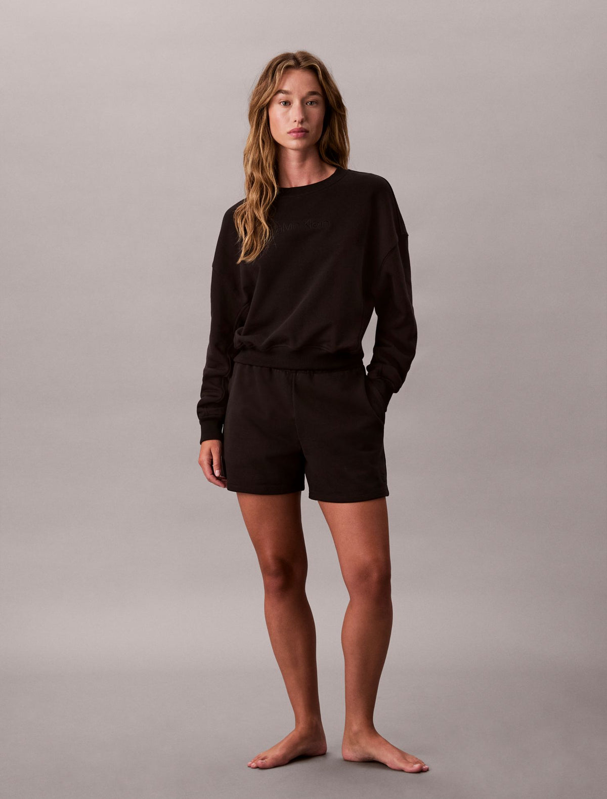 Terry Lounge Relaxed Sweatshirt - Calvin Klein Underwear