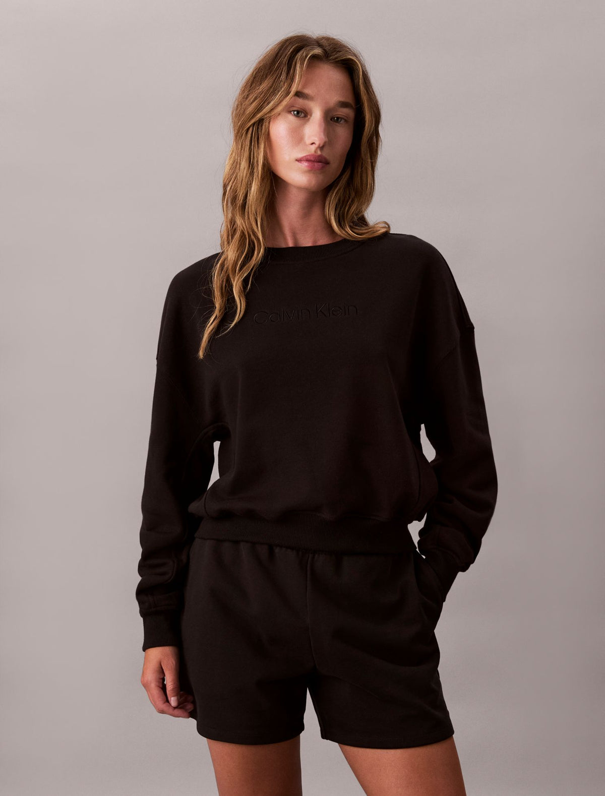 Terry Lounge Relaxed Sweatshirt - Calvin Klein Underwear