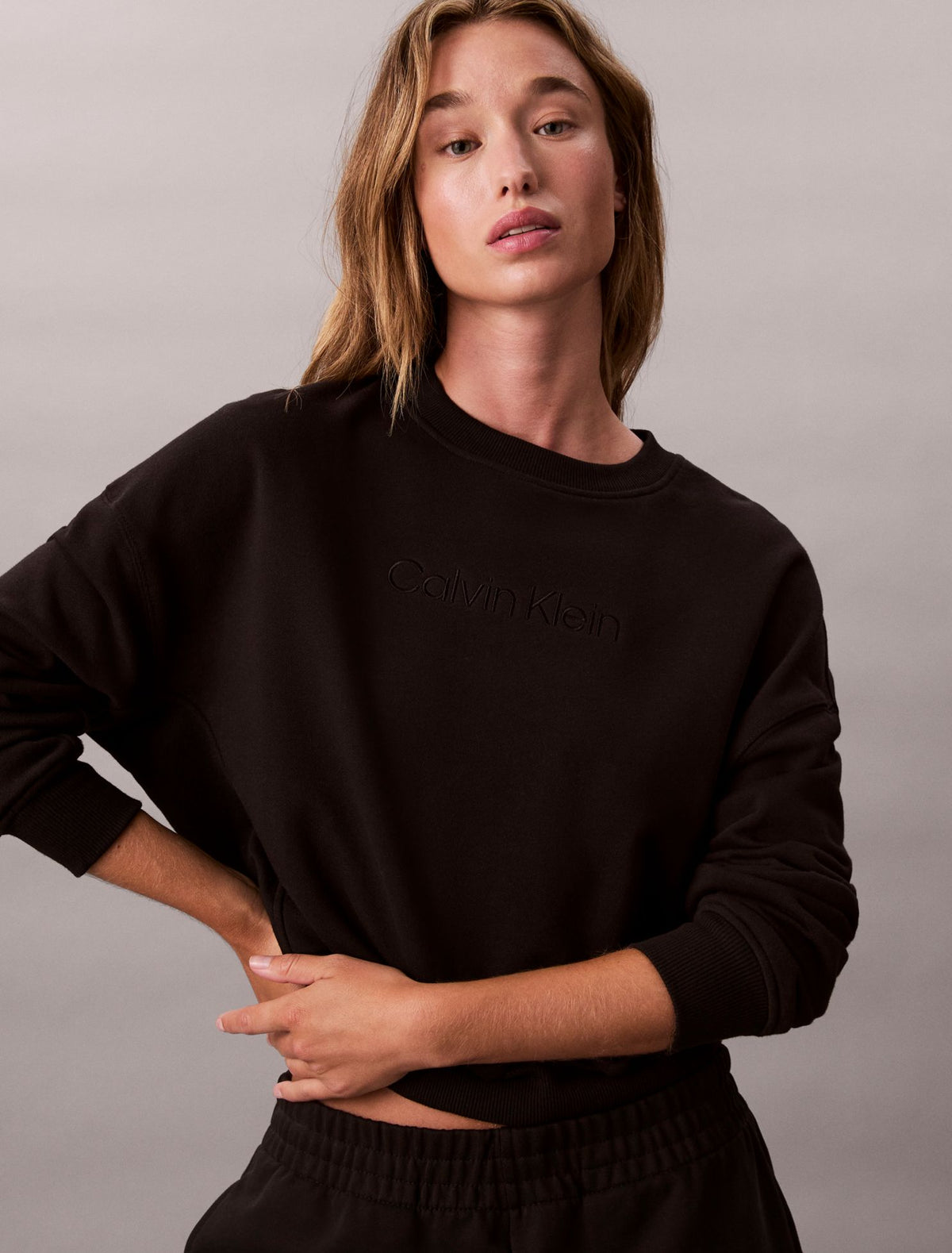 Terry Lounge Relaxed Sweatshirt - Calvin Klein Underwear