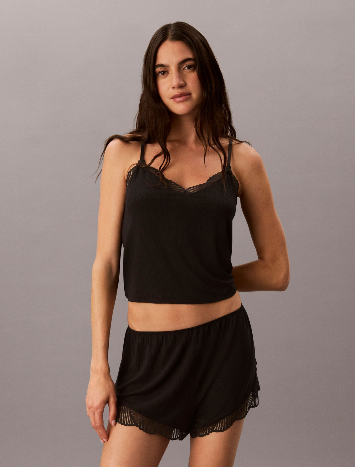Ultra Soft Modal Rib Lace Shortie - Calvin Klein Underwear