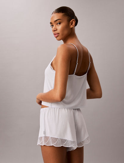 Ultra Soft Modal Rib Lace Shortie - Calvin Klein Underwear