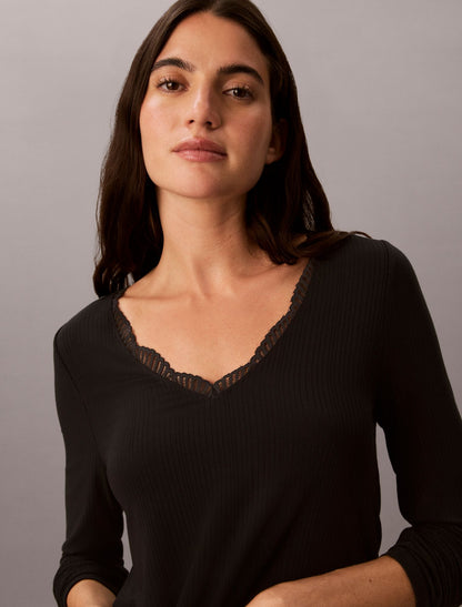 Ultra Soft Modal Lace Sleep Top - Calvin Klein Underwear