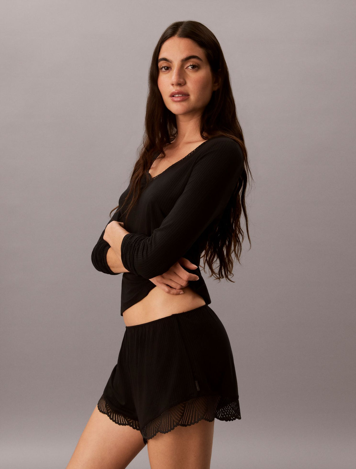 Ultra Soft Modal Lace Sleep Top - Calvin Klein Underwear