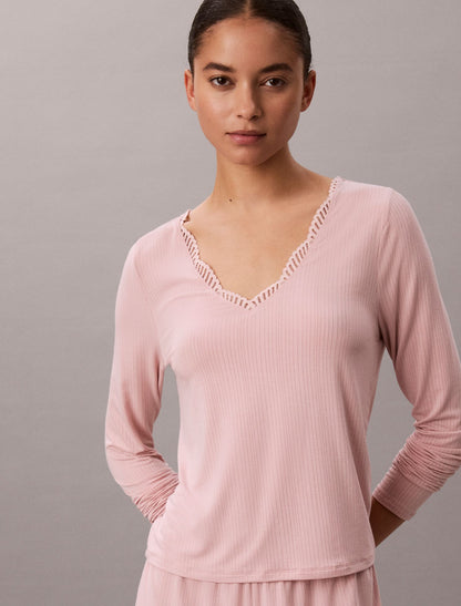 Ultra Soft Modal Lace Sleep Top - Calvin Klein Underwear