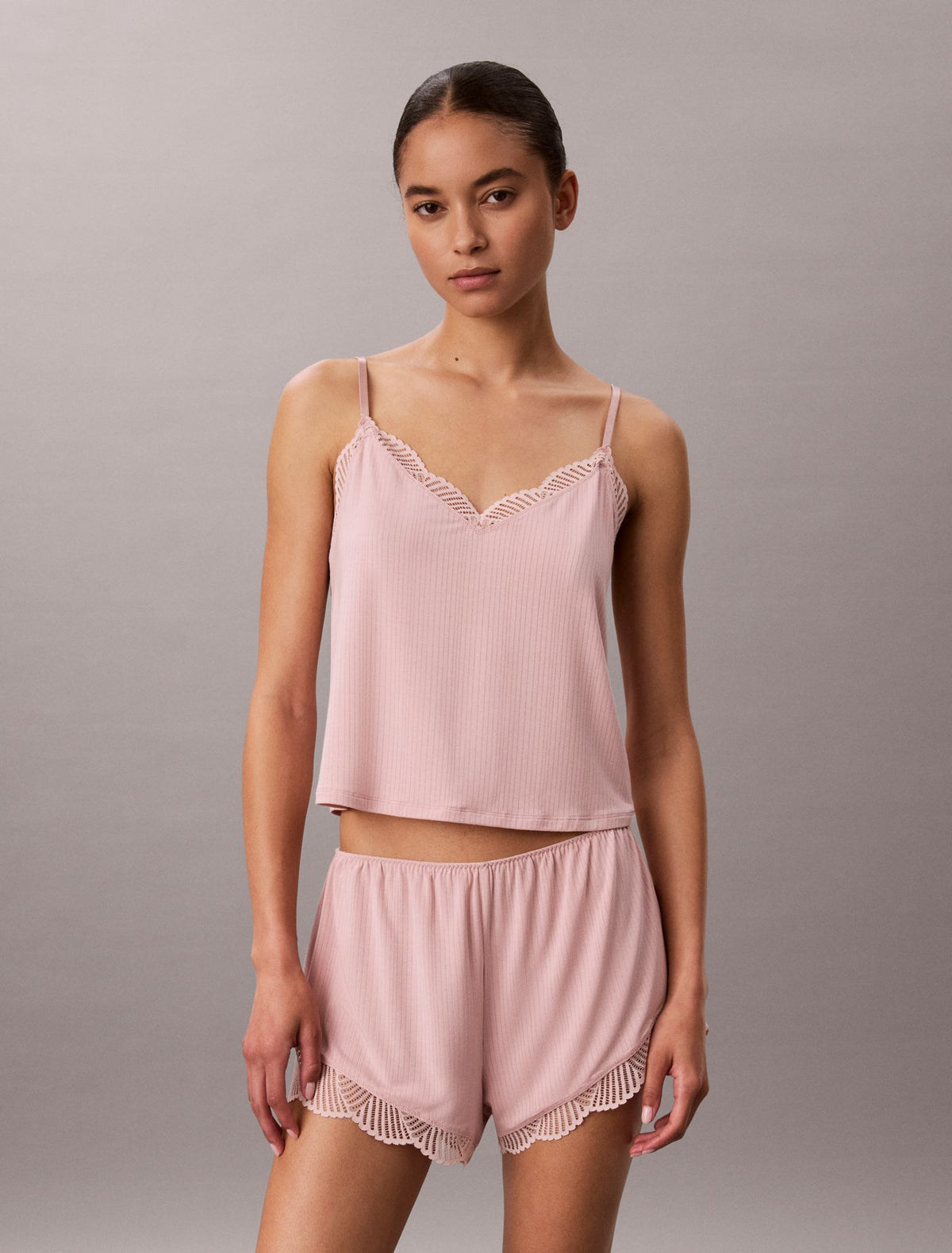 Ultra Soft Modal Rib Lace Cami - Calvin Klein Underwear