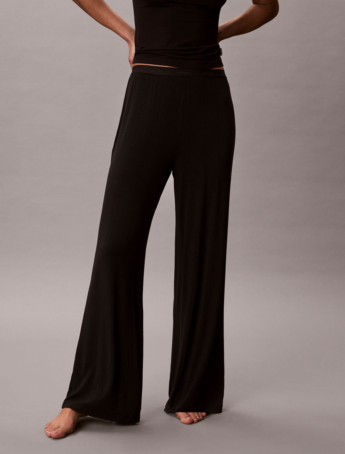 Modal Stretch Drop Needle Wide Leg Pants - Calvin Klein Underwear
