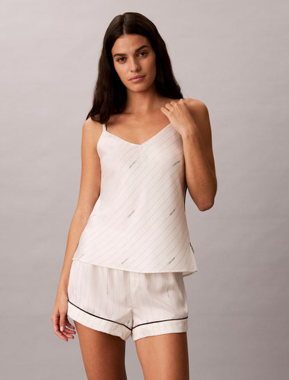 Satin Sheen Shorts - Calvin Klein Underwear