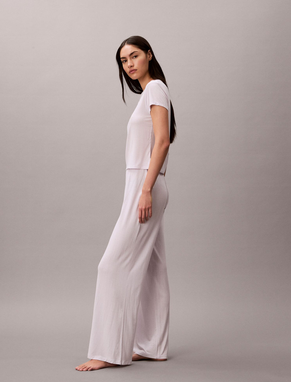 Modal Stretch Drop Needle Wide Leg Pants - Calvin Klein Underwear