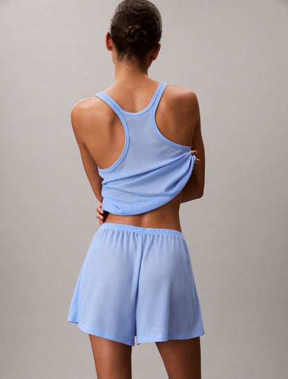 Lightweight Waffle Pull-On Shorts - Calvin Klein Underwear