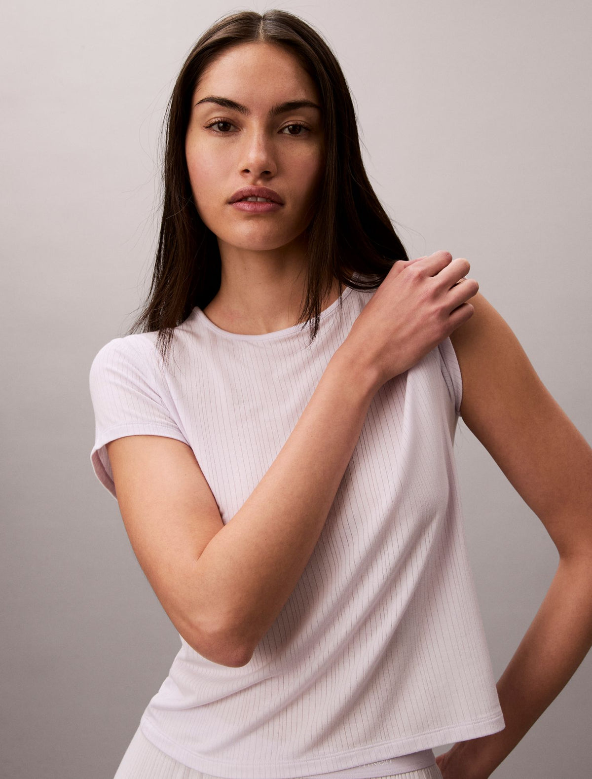 Modal Stretch Drop Needle Baby Tee - Calvin Klein Underwear