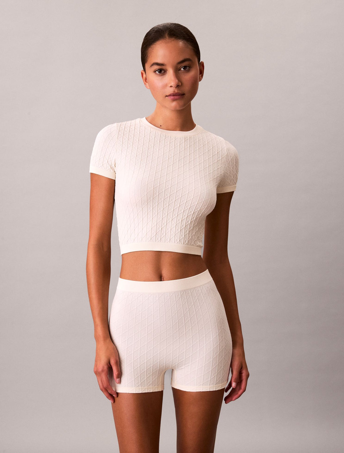 Rib Emblem Seamless Tee - Calvin Klein Underwear