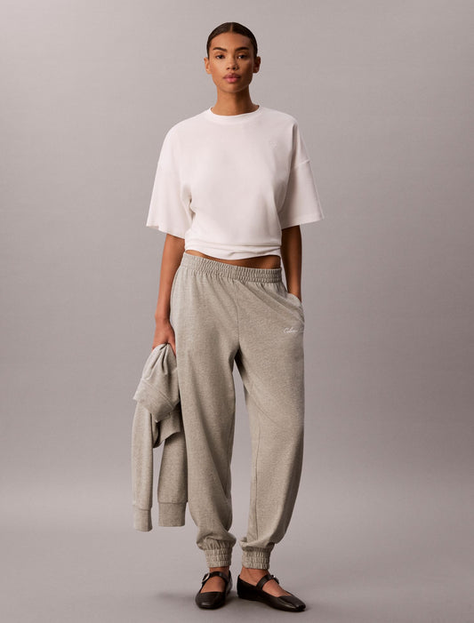 Logo Cotton Jersey Sleep Sweatpants - Calvin Klein Underwear