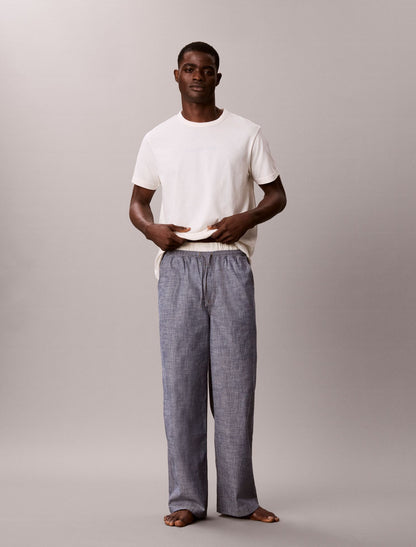 Cotton Chambray Sleep Pants - Calvin Klein Underwear