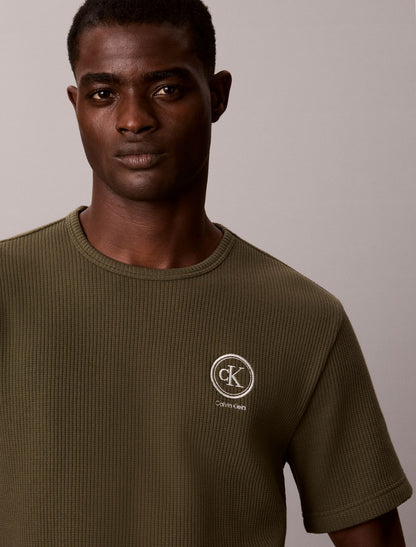 Brushed Waffle Sleep Tee - Calvin Klein Underwear