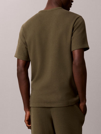 Brushed Waffle Sleep Tee - Calvin Klein Underwear