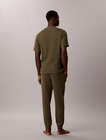Brushed Waffle Sleep Joggers - Calvin Klein Underwear