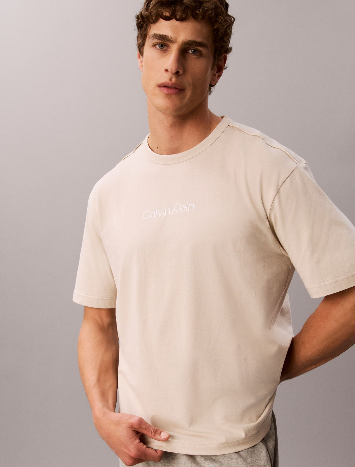 Icon Crewneck Sleep Tee - Calvin Klein Underwear