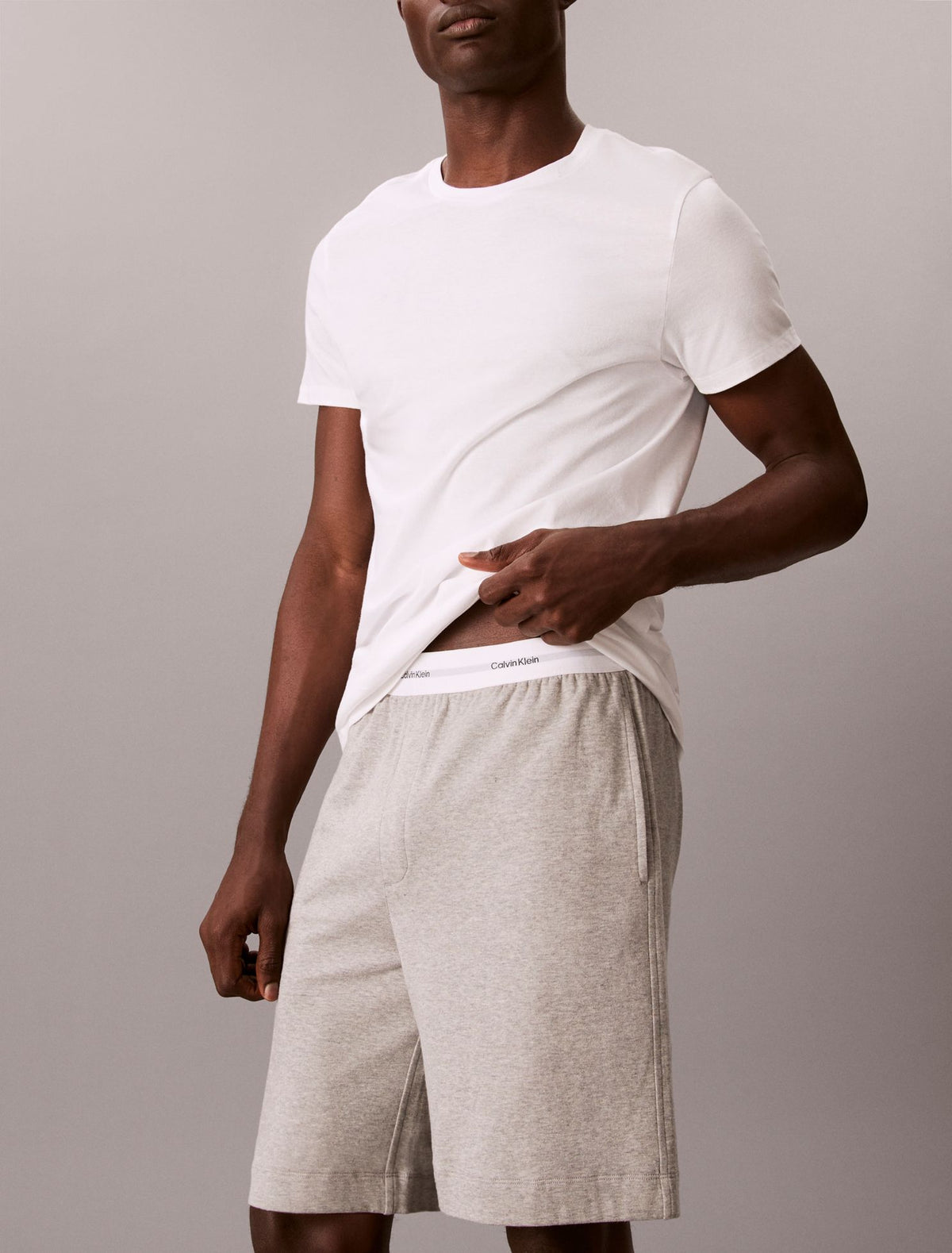 Icon Cotton Terry Sleep Shorts - Calvin Klein Underwear