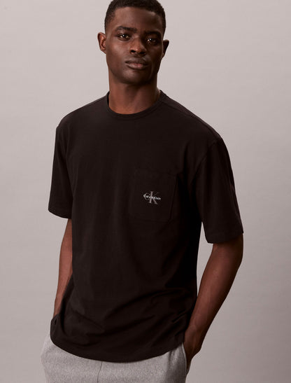 Icon Cotton Stretch Monologo Sleep Tee - Calvin Klein Underwear
