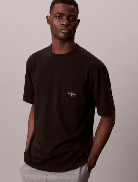Icon Cotton Stretch Monologo Sleep Tee - Calvin Klein Underwear