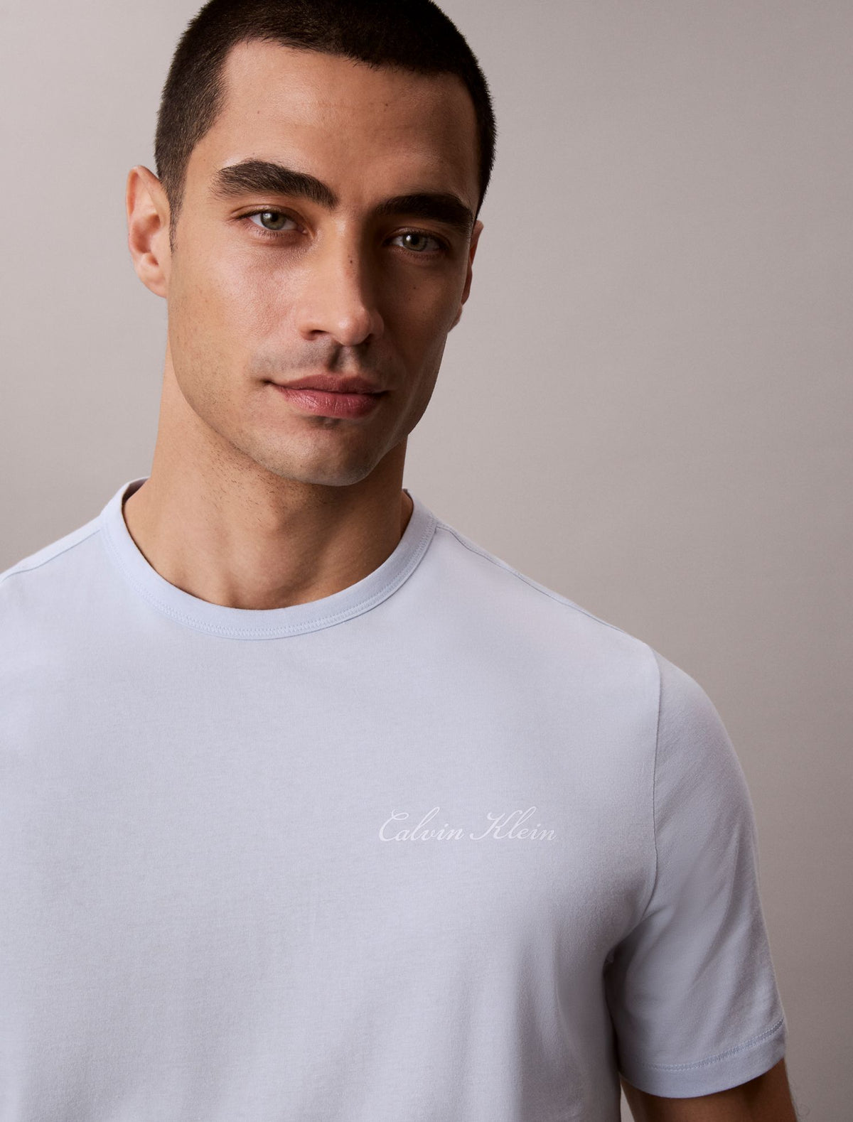 Cotton Poplin Script Sleep Tee - Calvin Klein Underwear