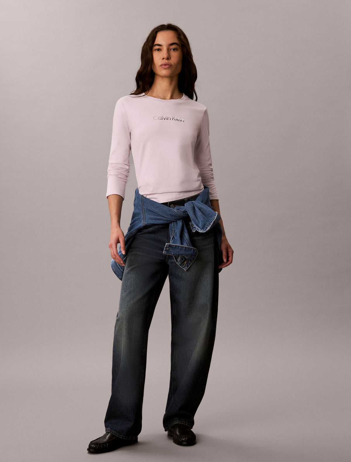 Standard Logo Slim T-Shirt - Calvin Klein Women