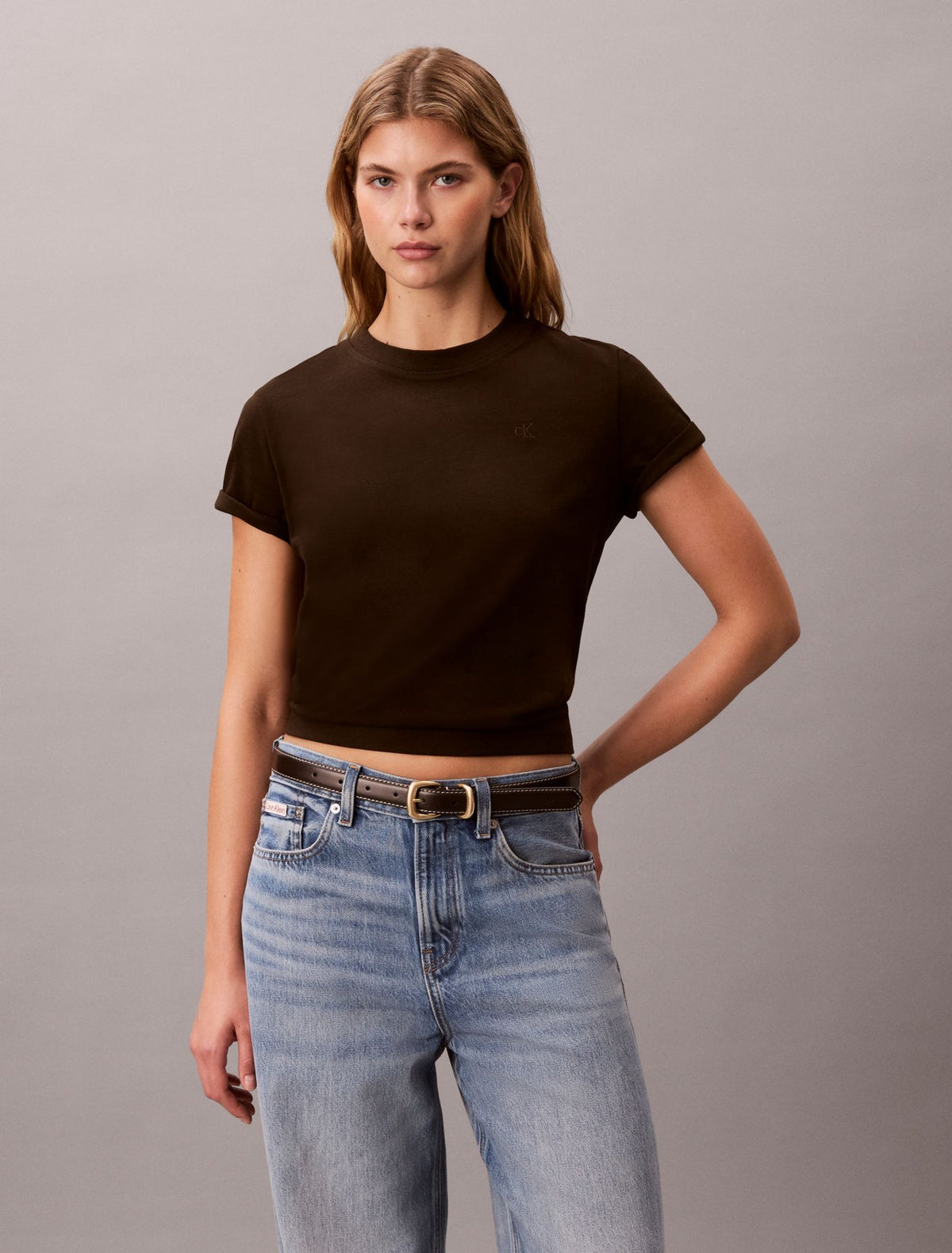 Monogram T-Shirt - Calvin Klein Women