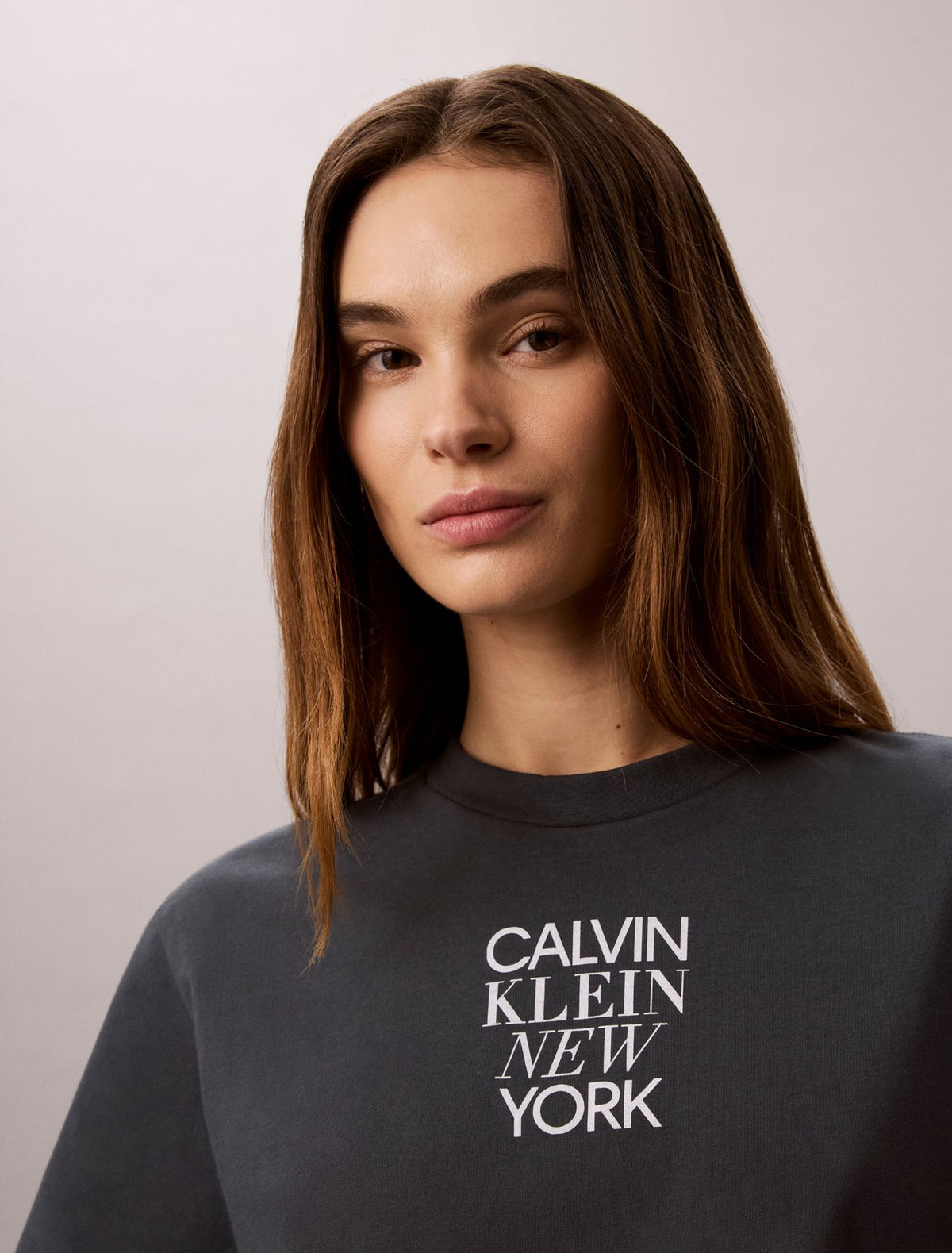 CK NY Photo Graphic Boxy Tee - Calvin Klein Women