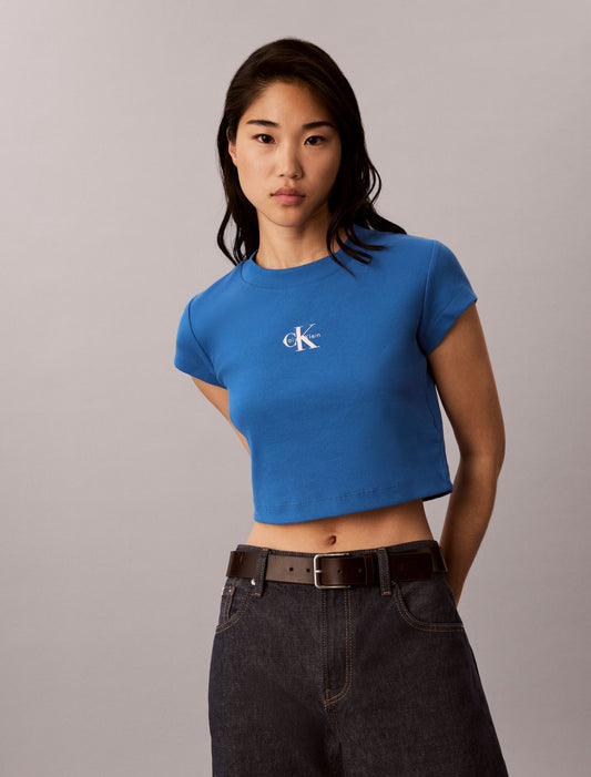 Monologo Baby Tee - Calvin Klein Women